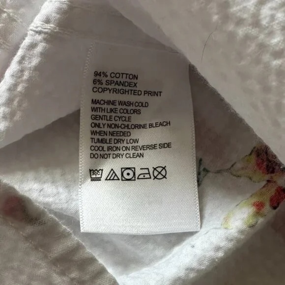 Tommy Bahama Nova Wave Flamingo Tango Seersucker Button Shirt Mens Size XL - Picture 6 of 6